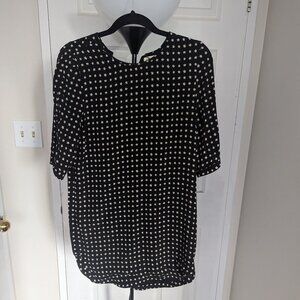Saint Laurent mini black dress size 38